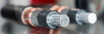 Cross section of cable